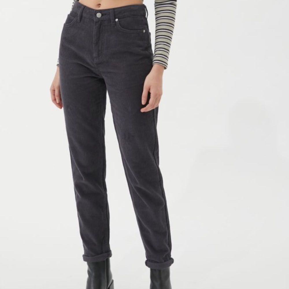 Urban outfitters black corduroy jeans. Size 29